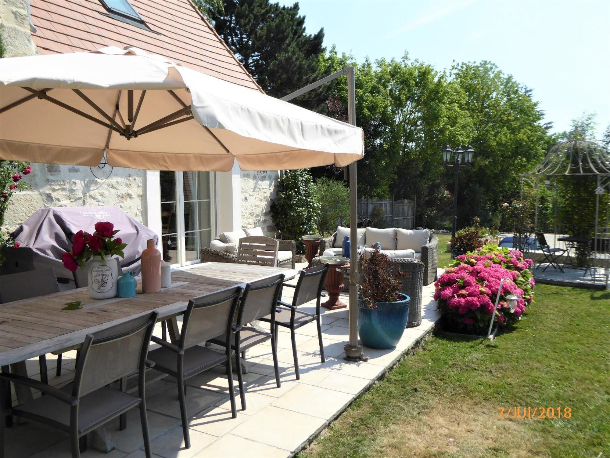 La Bergerie-En-Vexin Acomodação com café da manhã Jambville Exterior foto
